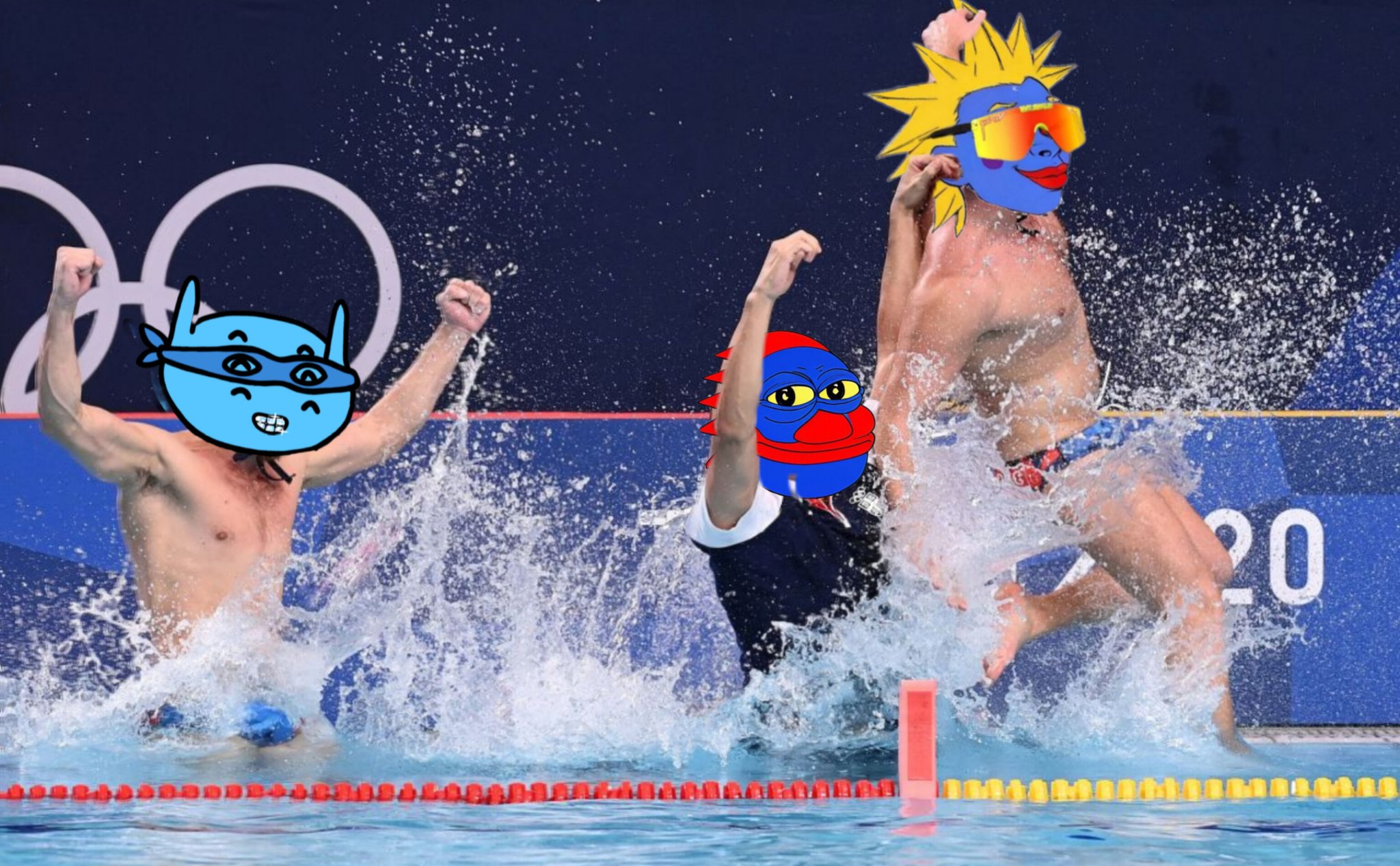 Poolside splash